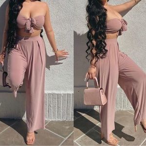 Blush Pant Set